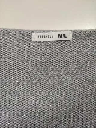 Maglione Terranova Argento M/L