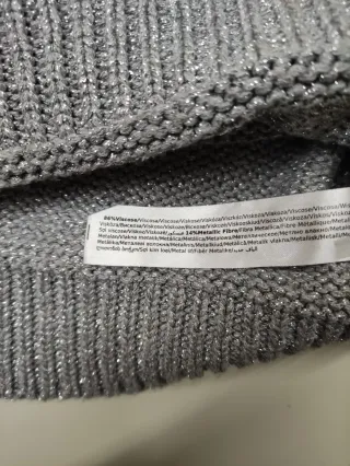 Maglione Terranova Argento M/L