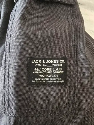 Abrigo Jack&Jones Gris