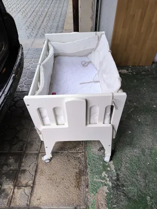 Minicuna colecho con colchón