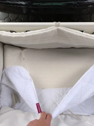 Minicuna colecho con colchón