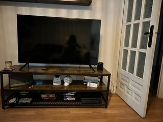 Mueble TV madera y metal NUEVA