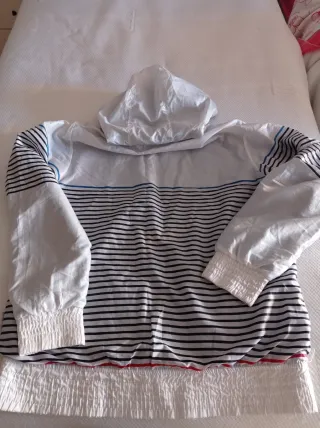 Cazadora reversible rayas hombre