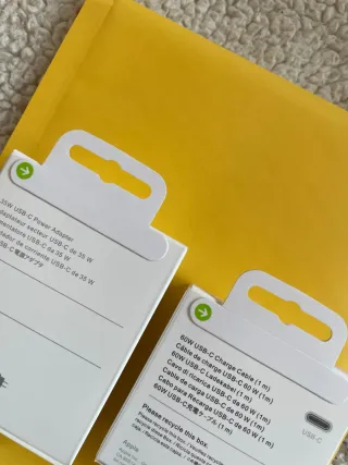 Caricabatterie completo Apple tipo C con cavo in regalo