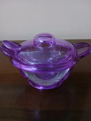 Formaggiera Guzzini Viola Trasparente