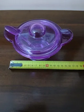 Formaggiera Guzzini Viola Trasparente