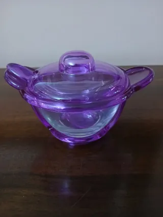 Formaggiera Guzzini Viola Trasparente