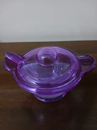 Formaggiera Guzzini Viola Trasparente