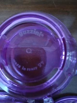 Formaggiera Guzzini Viola Trasparente