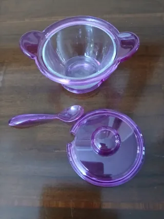 Formaggiera Guzzini Viola Trasparente