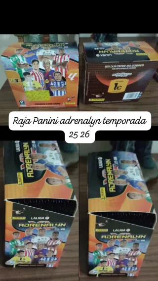 Caja cromos Adrenalyn 2025-26