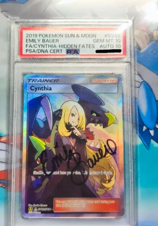 Cynthia SV82 PSA 10 firmata Emily Bauer