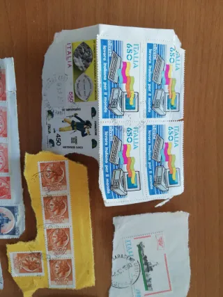 Lote sellos Italia