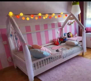 Cama Montessori Blanca