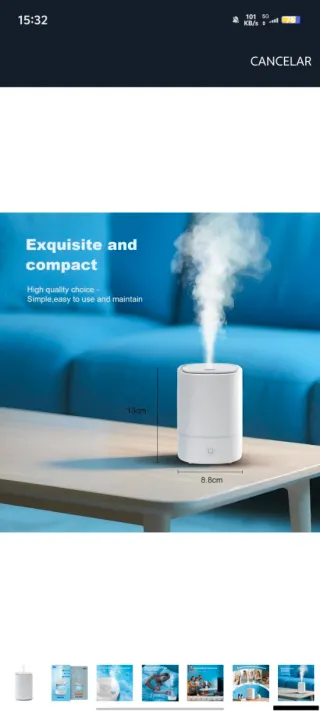 Difusor Aromaterapia Aceites Esenciales