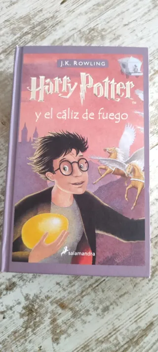 Colección 5 libros Harry Potter