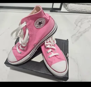 Zapatillas Converse Altas Rosa Talla 37