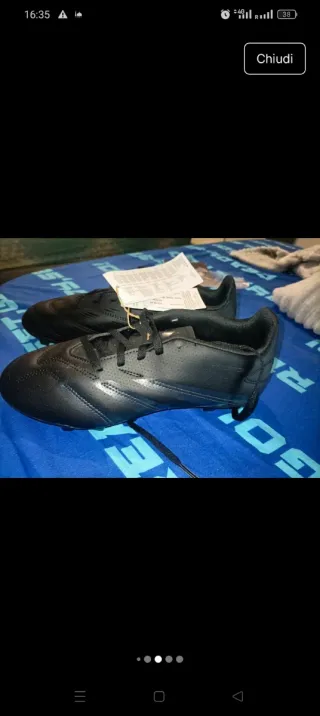 Scarpe da calcio Adidas nere