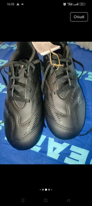 Scarpe da calcio Adidas nere