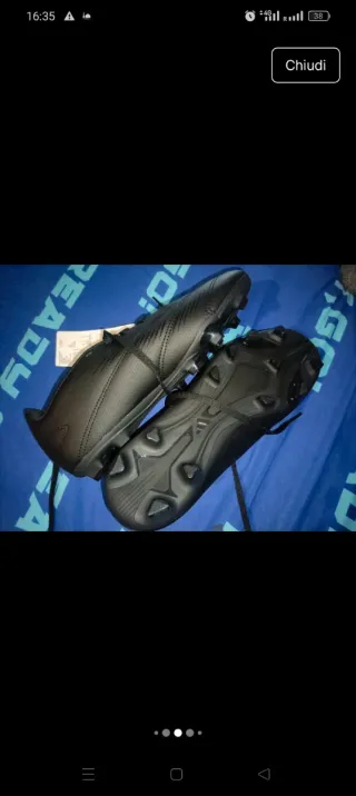 Scarpe da calcio Adidas nere