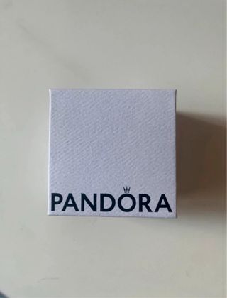 Anillo Pandora Rosa Roja Plata