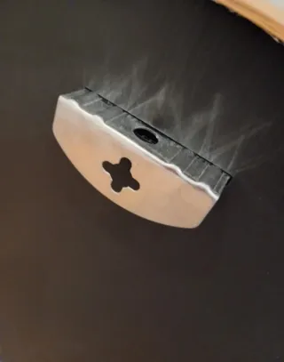 Dos espejos redondos madera Maison du Monde 45cm