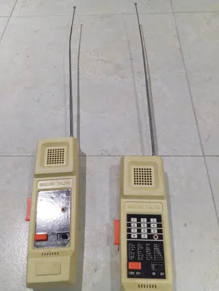 Walkie Talkies Juguete Vintage