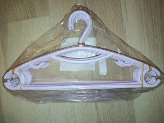 Lote 40 Perchas Adulto Plástico