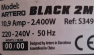 Secador Expulsador Artero Black 2M