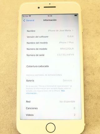 iPhone 7 Plus Blanco