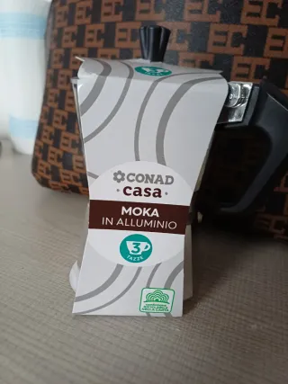 Moka 3 tazze alluminio