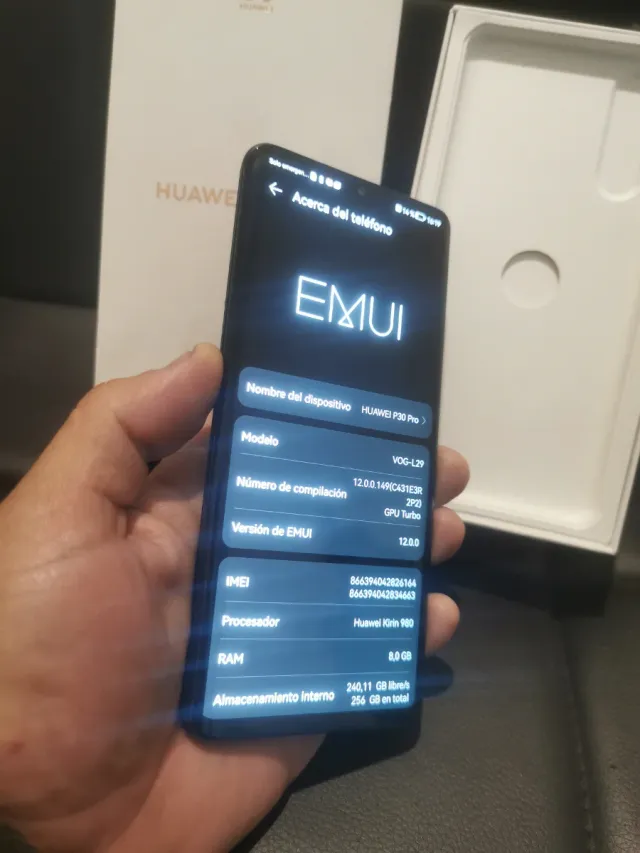 Huawei P30 Pro 256GB Negro