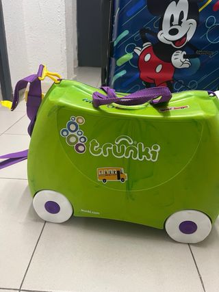 Maleta Trunki Infantil Verde
