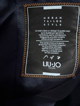 Cappotto Liu Jo uomo nero