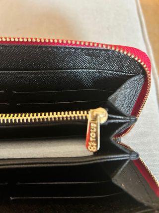 Monedero Tous Negro y Rojo