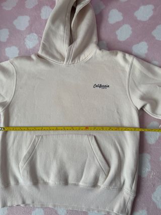 Sudadera Zara beige niña Talla 8-9 años
