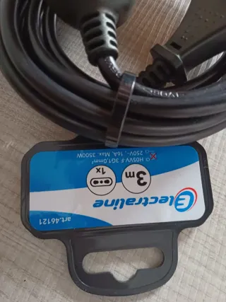 Cavo prolunga Electraline 3m