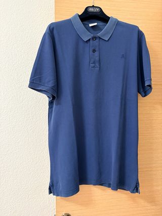 Polo Scalpers manga corta azul