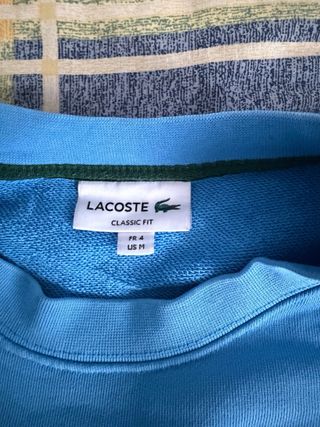 Sudadera Lacoste Azul