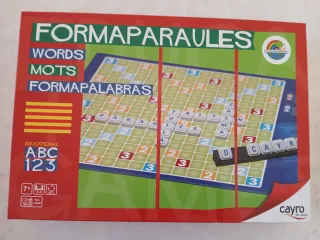 Juego de mesa Forma paraules