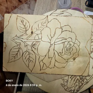 Artesanía en madera caballo