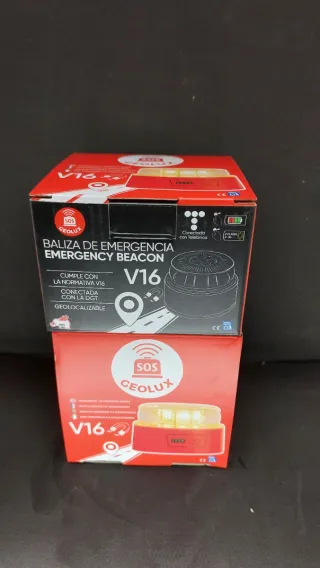 2 Balizas V16 Geolocalizadas