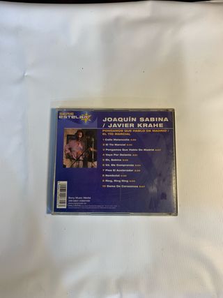CD Joaquín Sabina / Javier Krahe - Serie Estelar