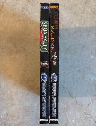 Lote Sega Saturn SS PAL Incompleto