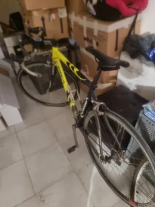 Bicicleta Carretera Orbea Amarilla talla S
