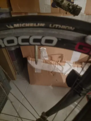 Bicicleta Carretera Orbea Amarilla talla S