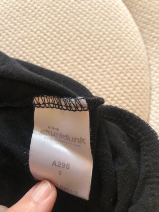 Skunkfunk camiseta manga larga color negro