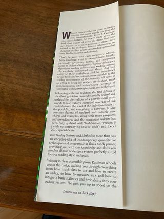 Trading Systems and Methods, + Website