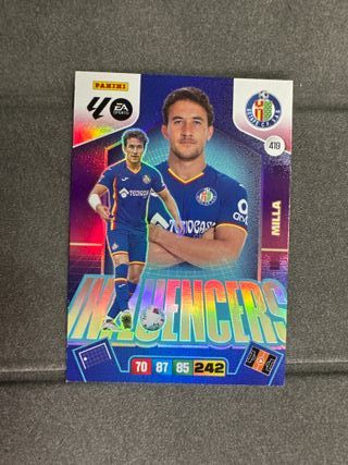 Cromo Panini Adrenalyn Milla Influencers 419