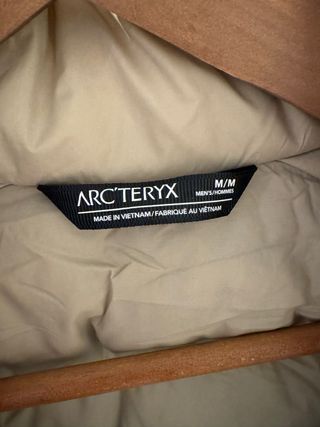 Parka Arcteryx Therme Gore Tex Beige